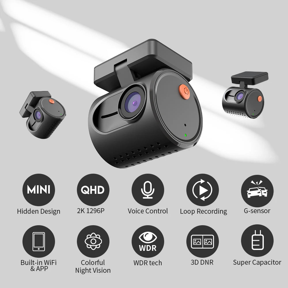 2K Mini Dash Camera For Car