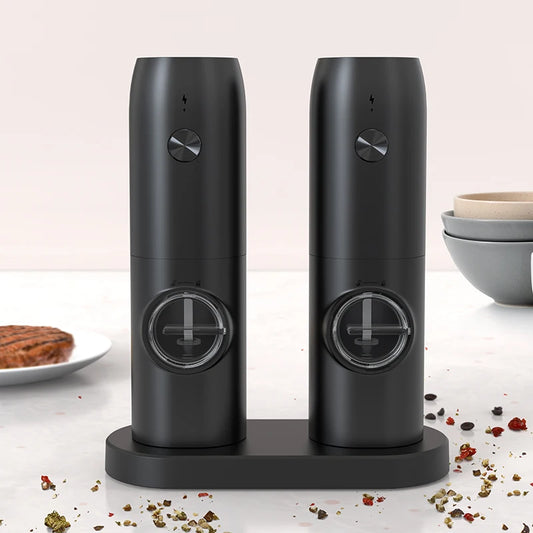 USB Rechargeable Electric Salt And Pepper Grinde